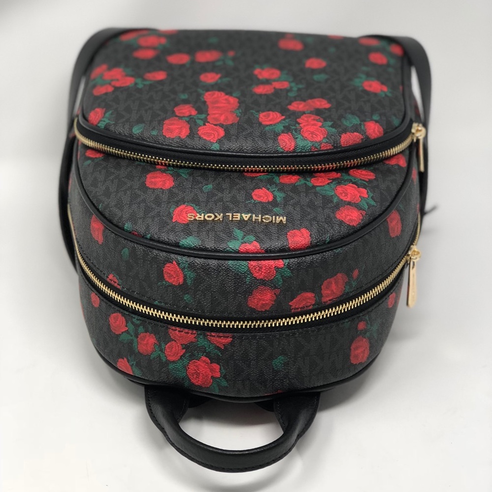 Michael kors Abbey medium floral print backpack - Picture 4 of 7